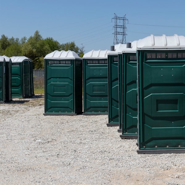 what is the difference between a standard event portable toilet and a luxury event portable restroom